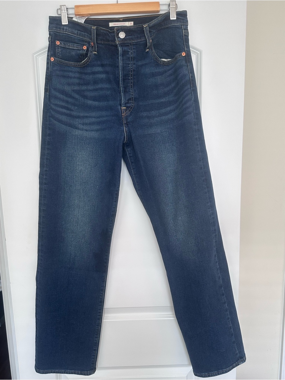 Levi's Dark Blue Straight Women's Jeans